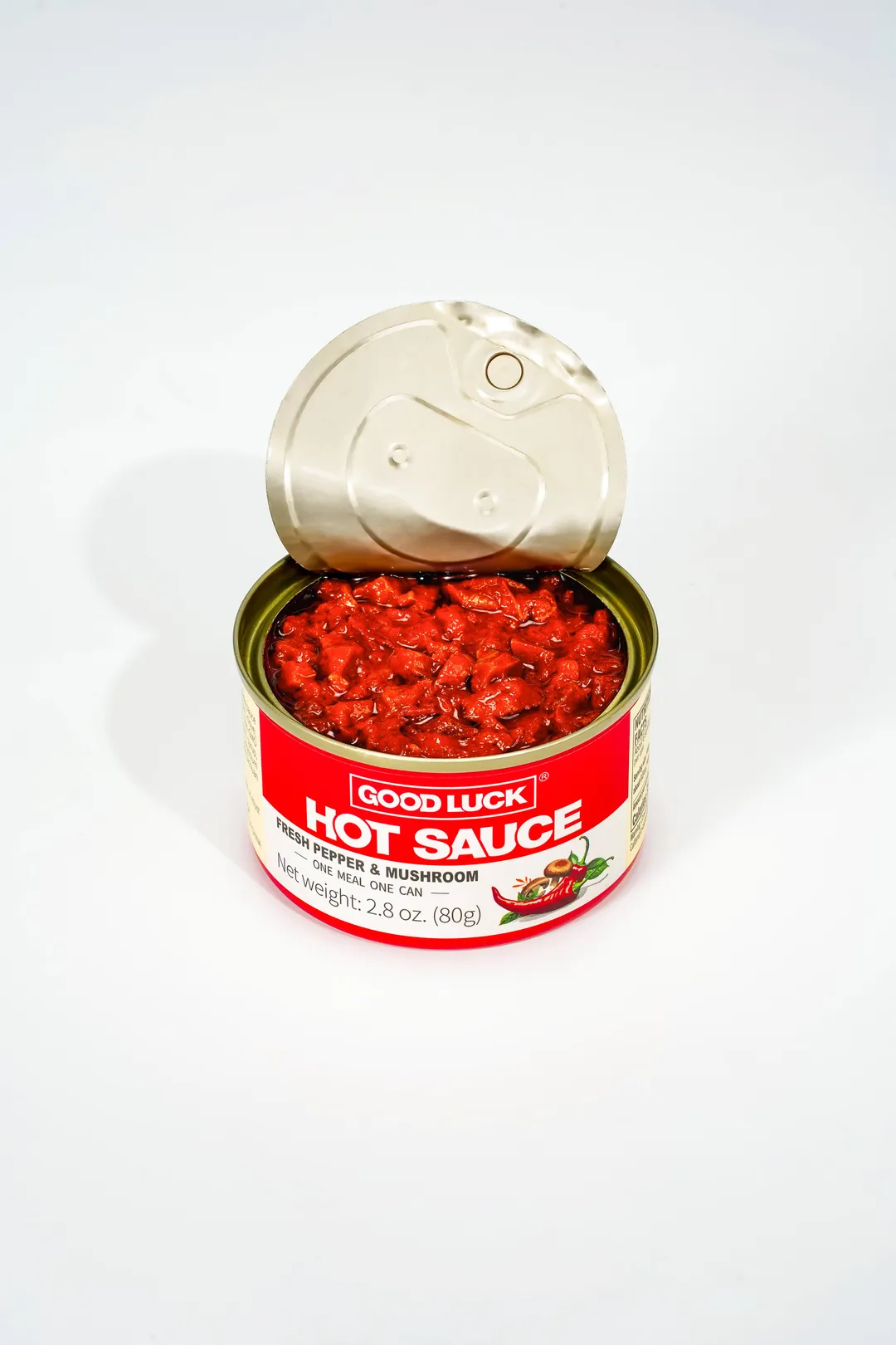Good Luck Hot Sauce (Mushroom & Fresh Pepper) 3 Cans