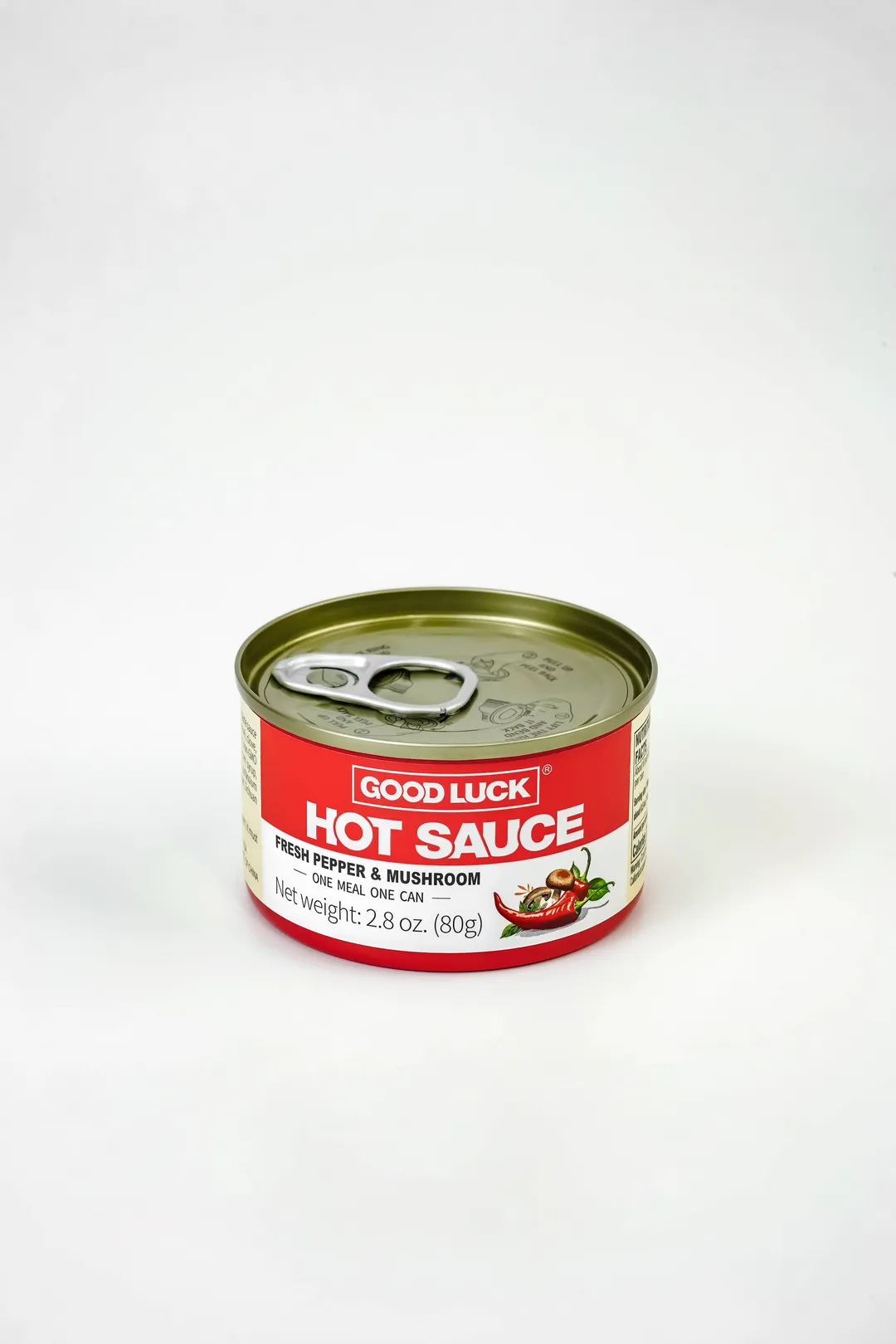 Good Luck Hot Sauce (Mushroom & Fresh Pepper) 3 Cans