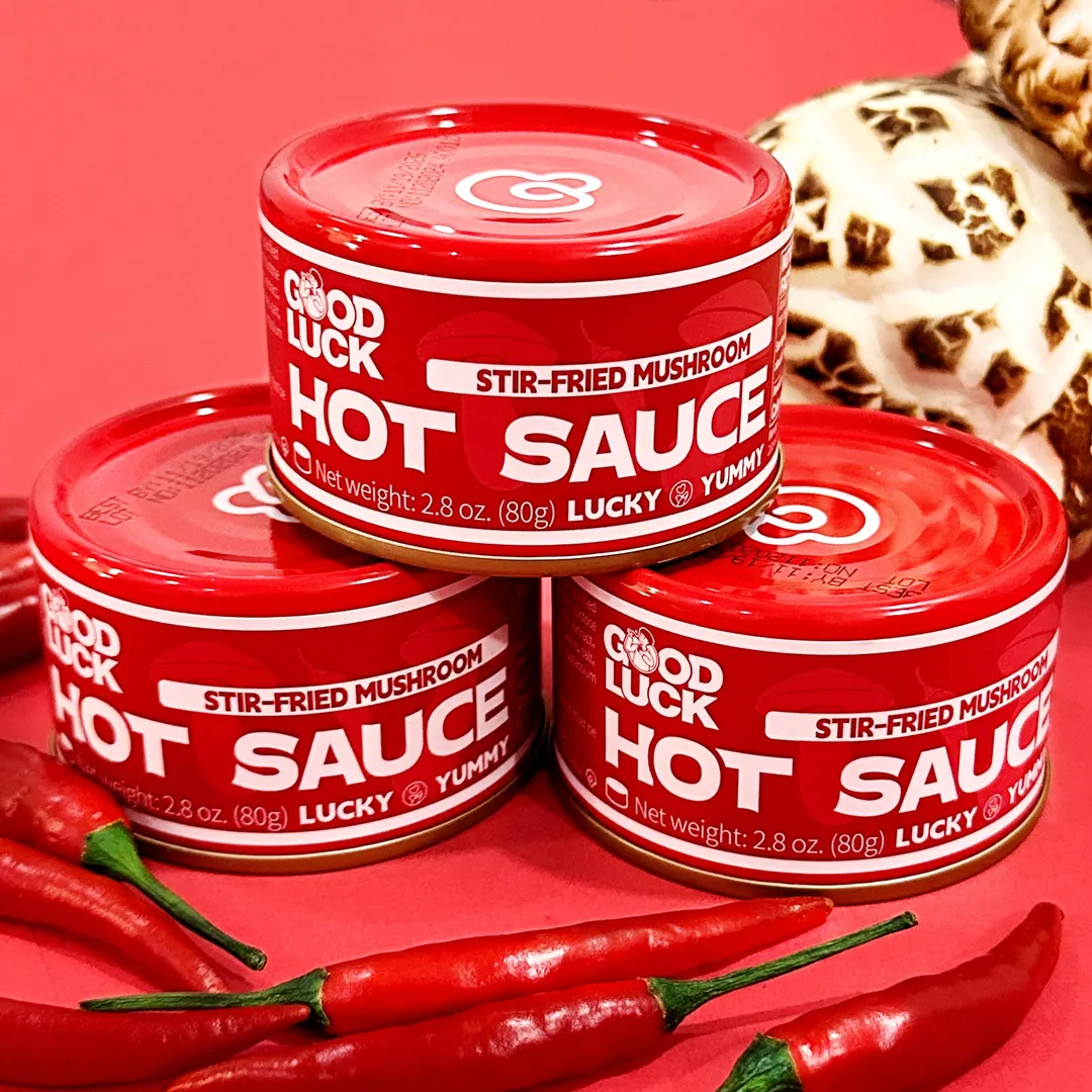 Good Luck Hot Sauce (Stir-Fried Mushroom)