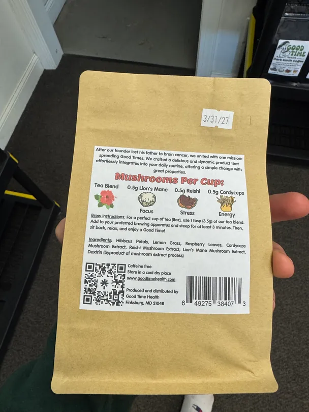 Hibiscus Earth Tea (30 Serving)