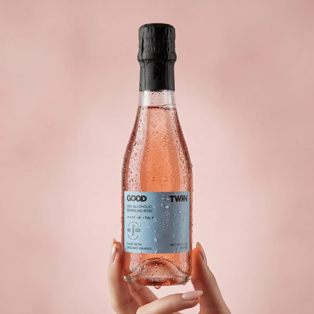Good Twin Single Serve Non Alcoholic Sparkling Rosé