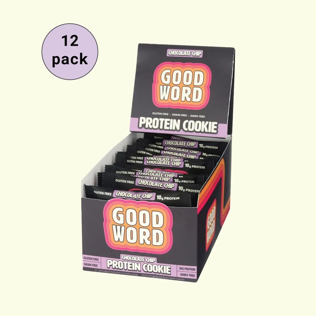 Chocolate Chip Protein Cookie - 12 Pack ($1.85/unit)