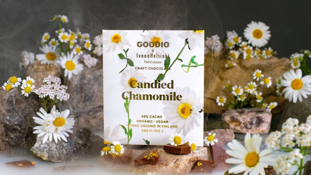 Candied Chamomile Chocolate 49%
