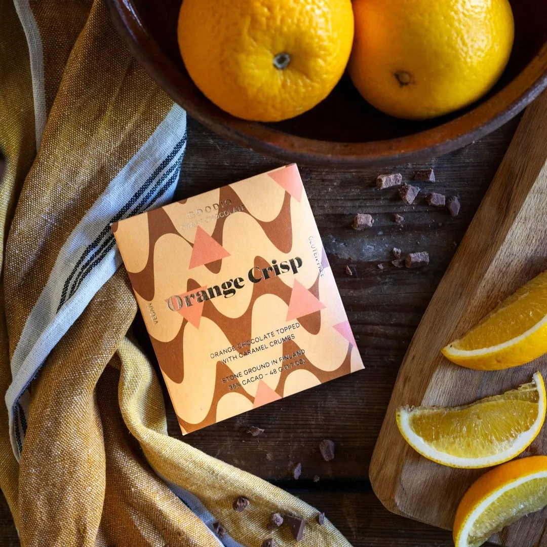 Orange Crisp Chocolate 35%