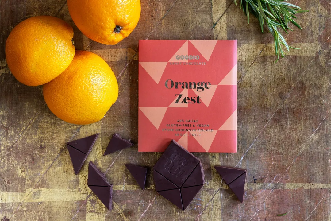 Orange Zest Chocolate 49%
