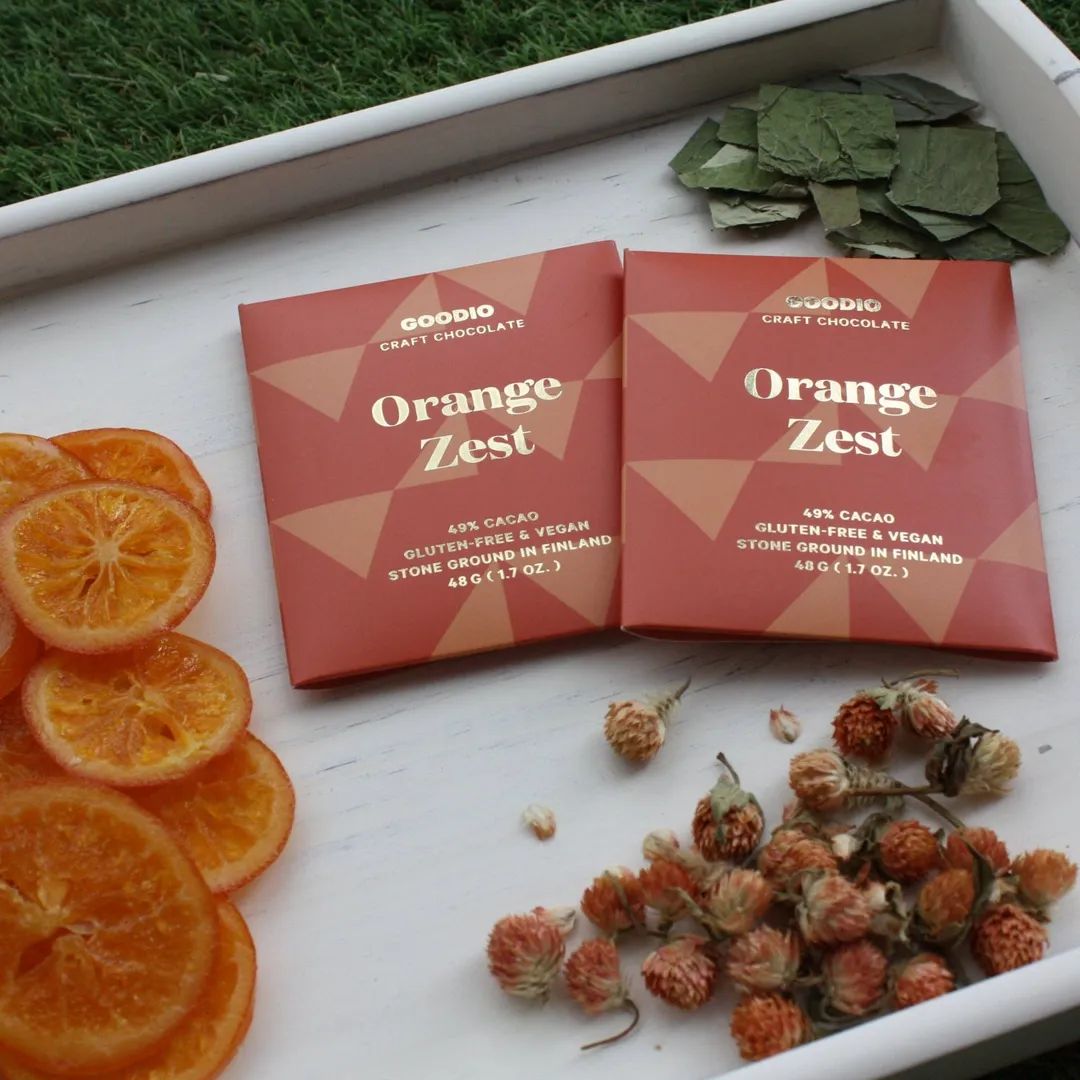 Orange Zest Chocolate 49%