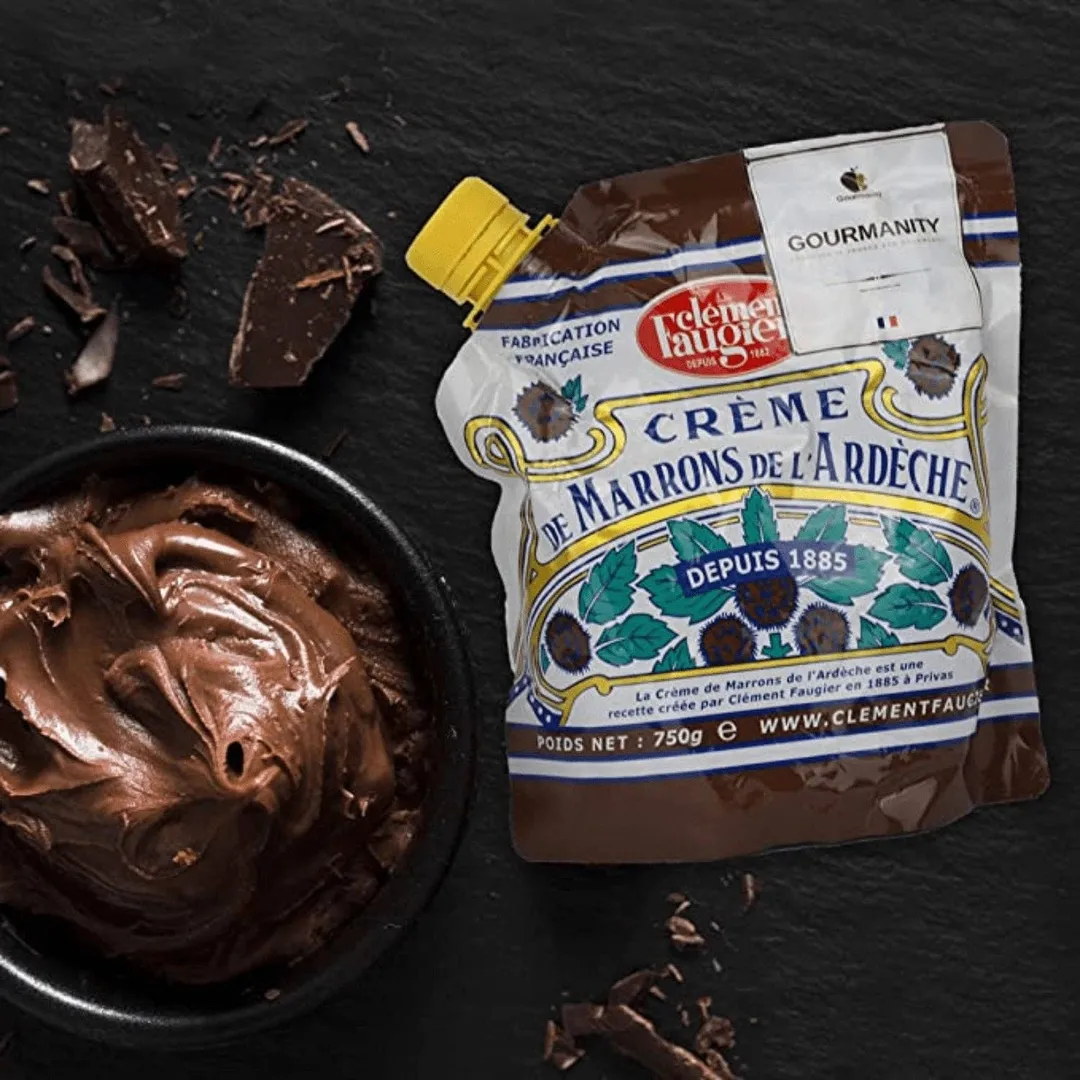 Clement Faugier Produced For Gourmanity Chestnut Jam Pouch (1.65 lb)