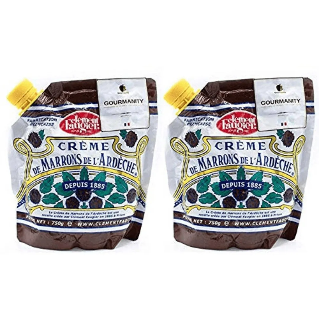 Clement Faugier Produced For Gourmanity Chestnut Jam Pouch (1.65 lb)