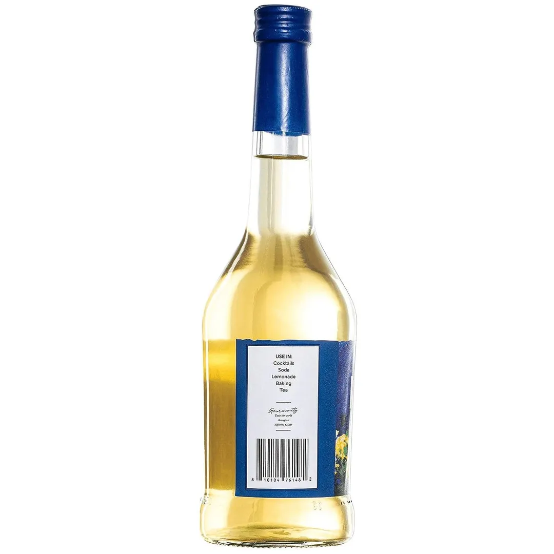Gourmanity Elderflower Syrup: 16.9 fl oz of Floral Goodness
