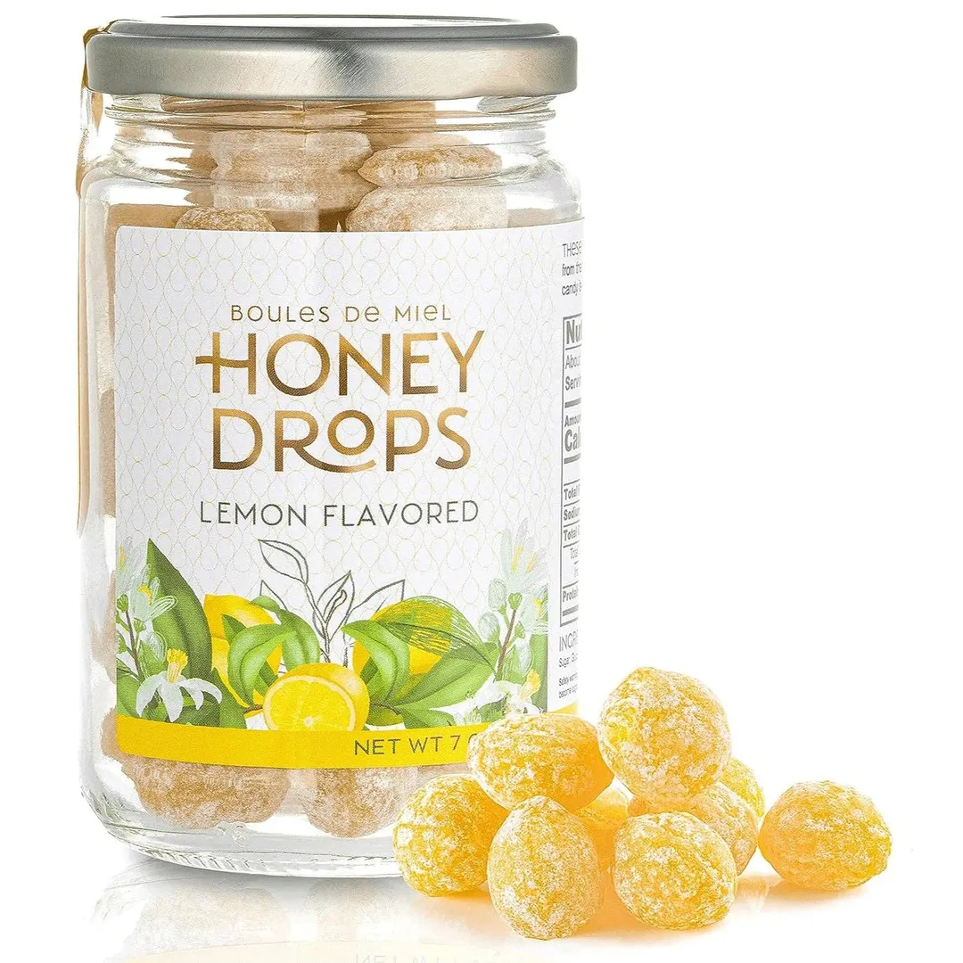 Gourmanity Honey Drops Lemon Flavor 7oz