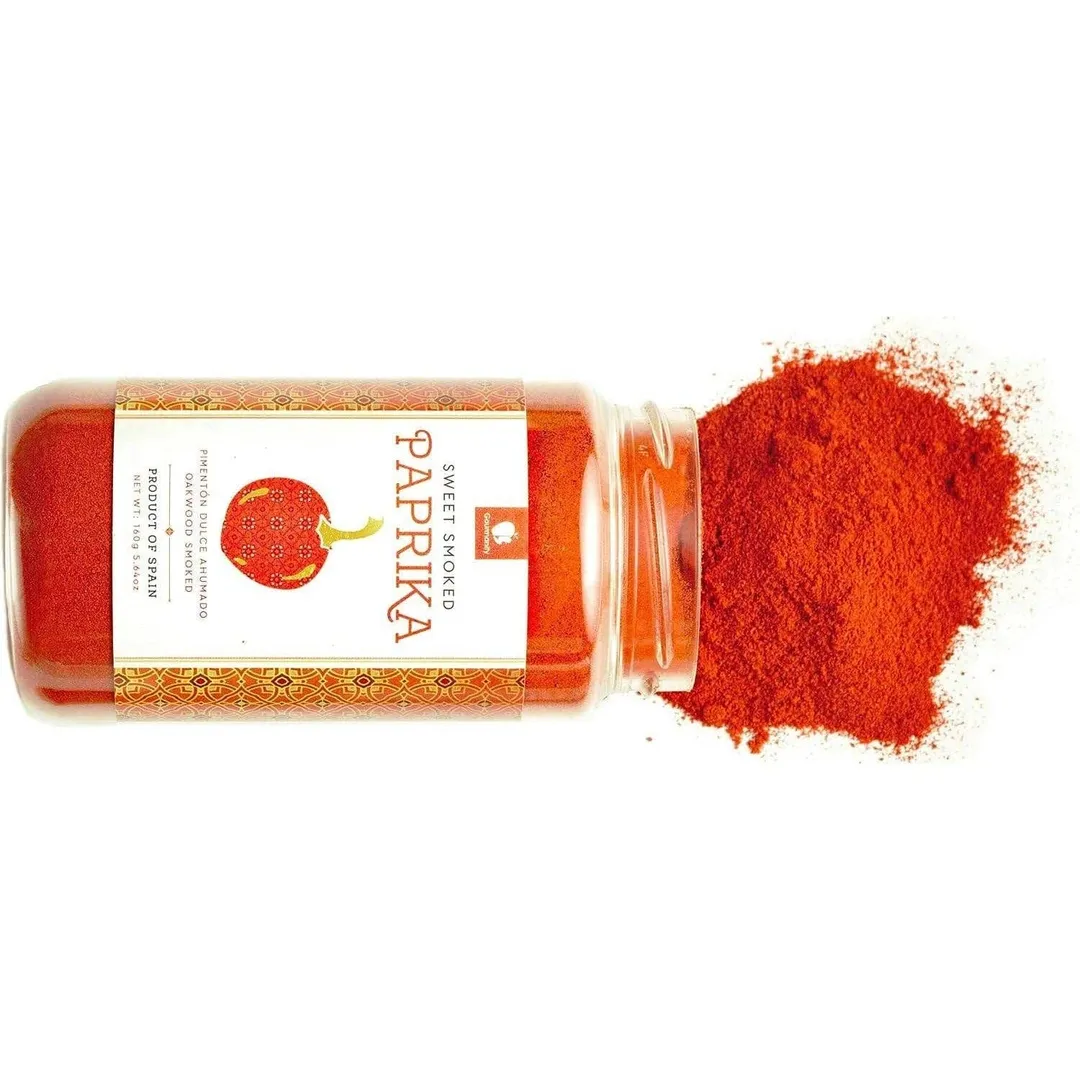 Gourmanity Hot and Sweet Paprika Jars 5.6oz