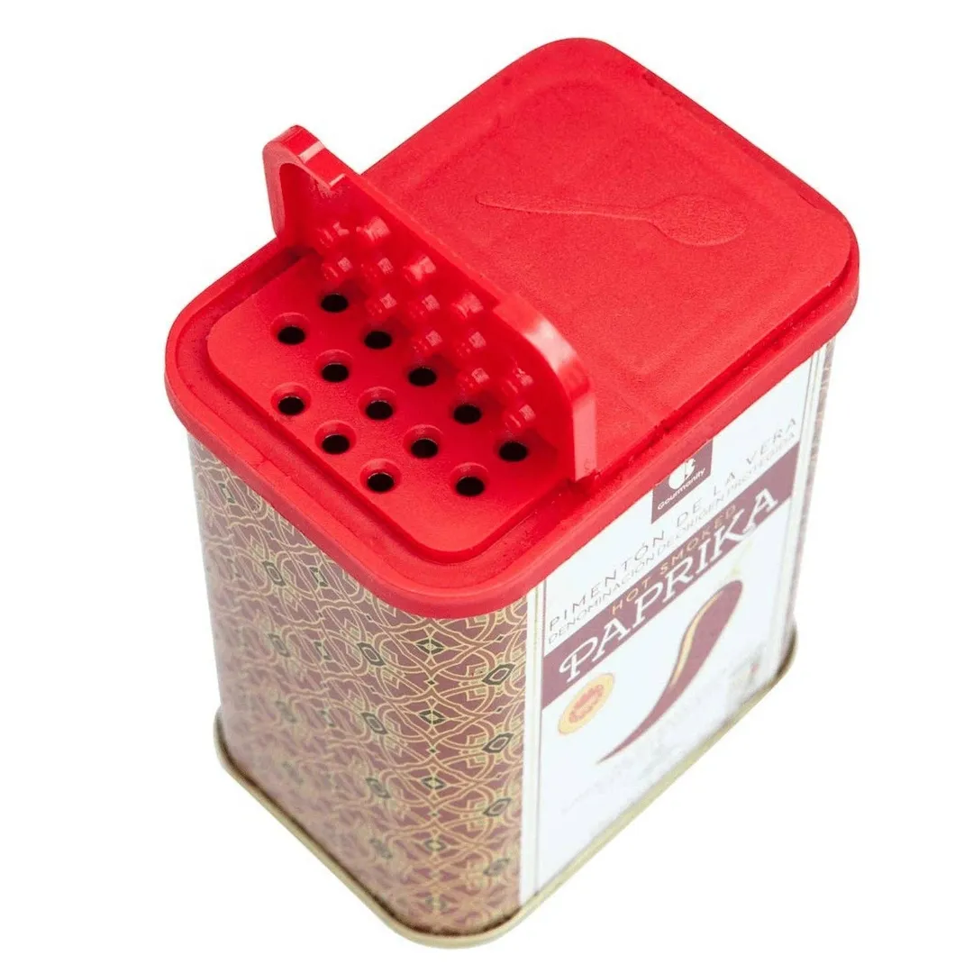 Gourmanity Hot Smoked Spanish Paprika Tin 2.46oz