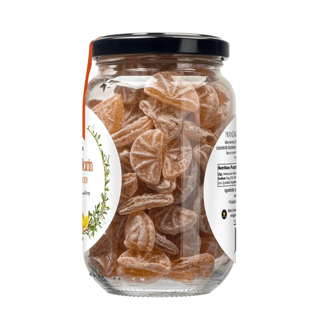 Gourmanity Mandarin Flavor Honey Lozenges 8.8oz
