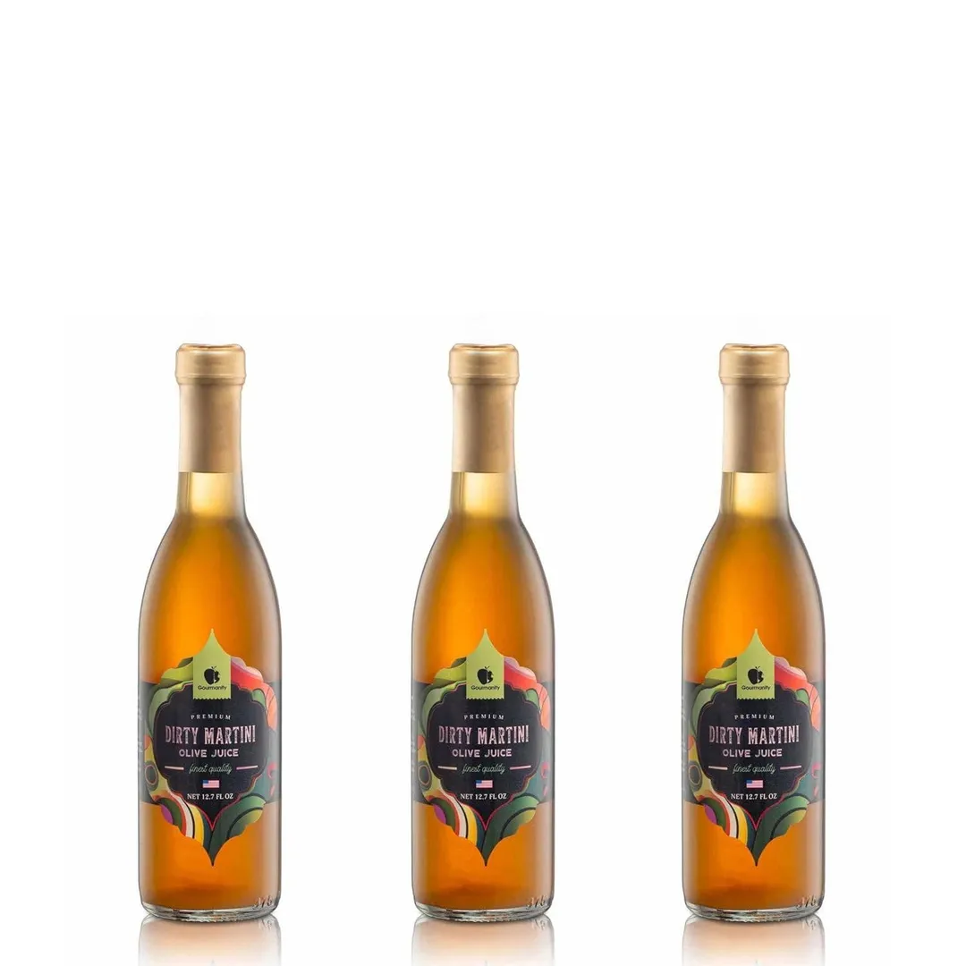 Gourmanity Olive Juice, 12.7oz of Rich Flavor