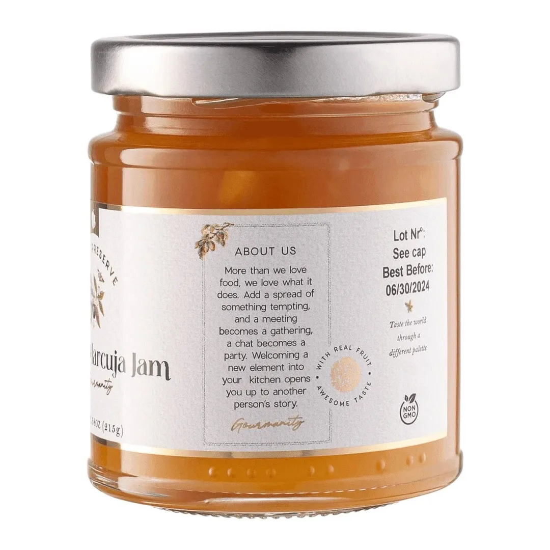 Gourmanity Royal Preserve Mango and Maracuja Jam 7.58oz