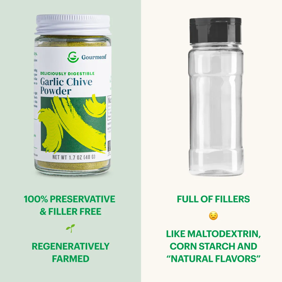 Low FODMAP Garlic Chive Powder