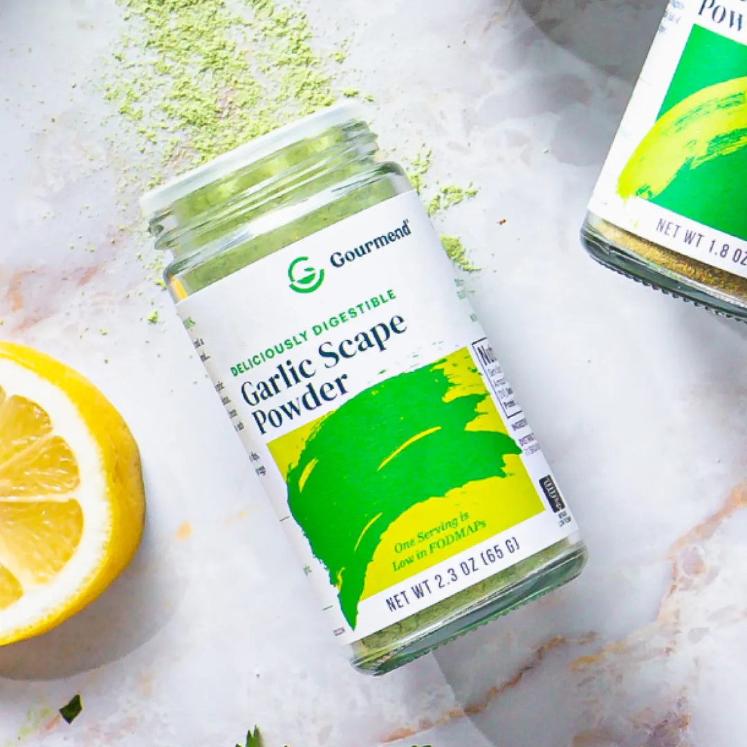 Low FODMAP Garlic Scape Powder