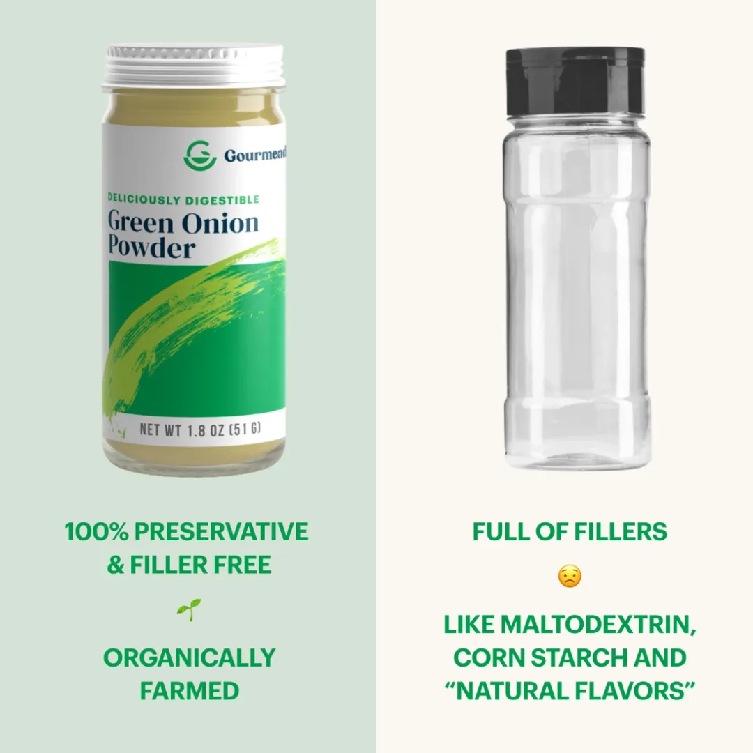 Low FODMAP Green Onion Powder