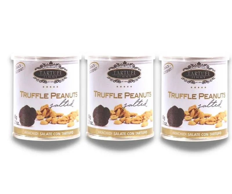 Black Truffle Salted Peanuts, 60g Jimmy Tartufi