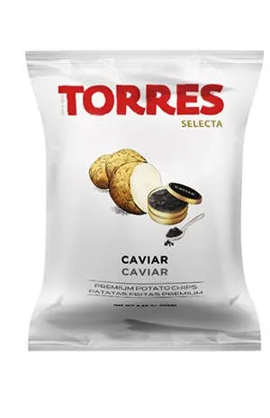 CAVIAR Torres Gourmet Potato Chips LARGE