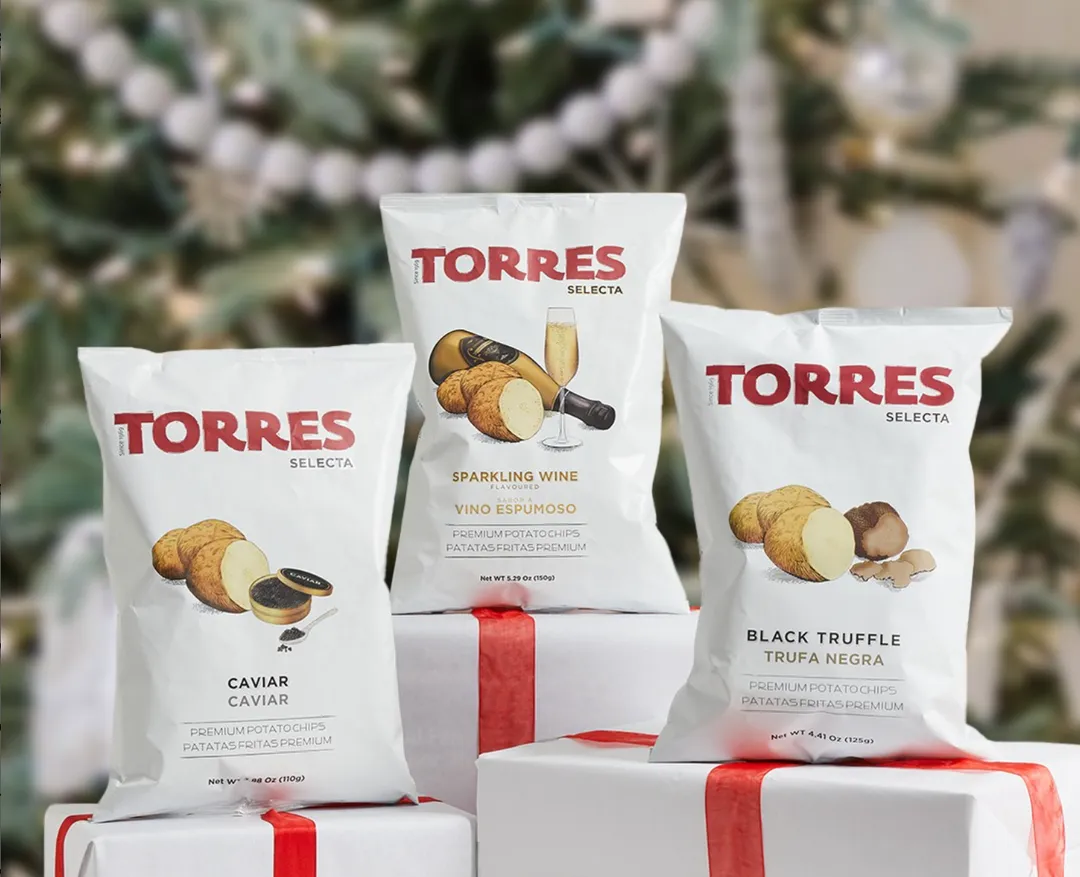 CAVIAR Torres Gourmet Potato Chips LARGE
