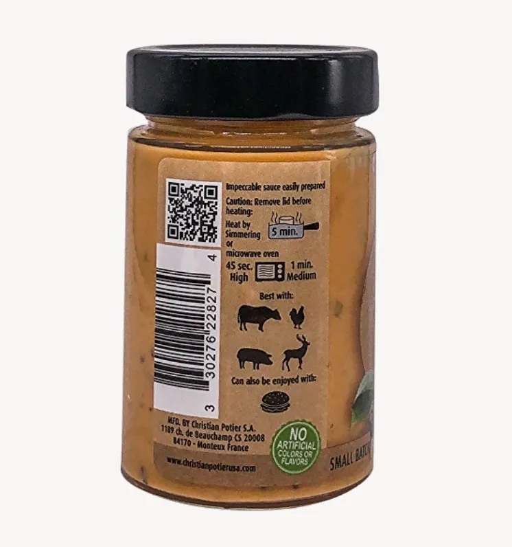 Christian Potier Sauces | Peppercorn