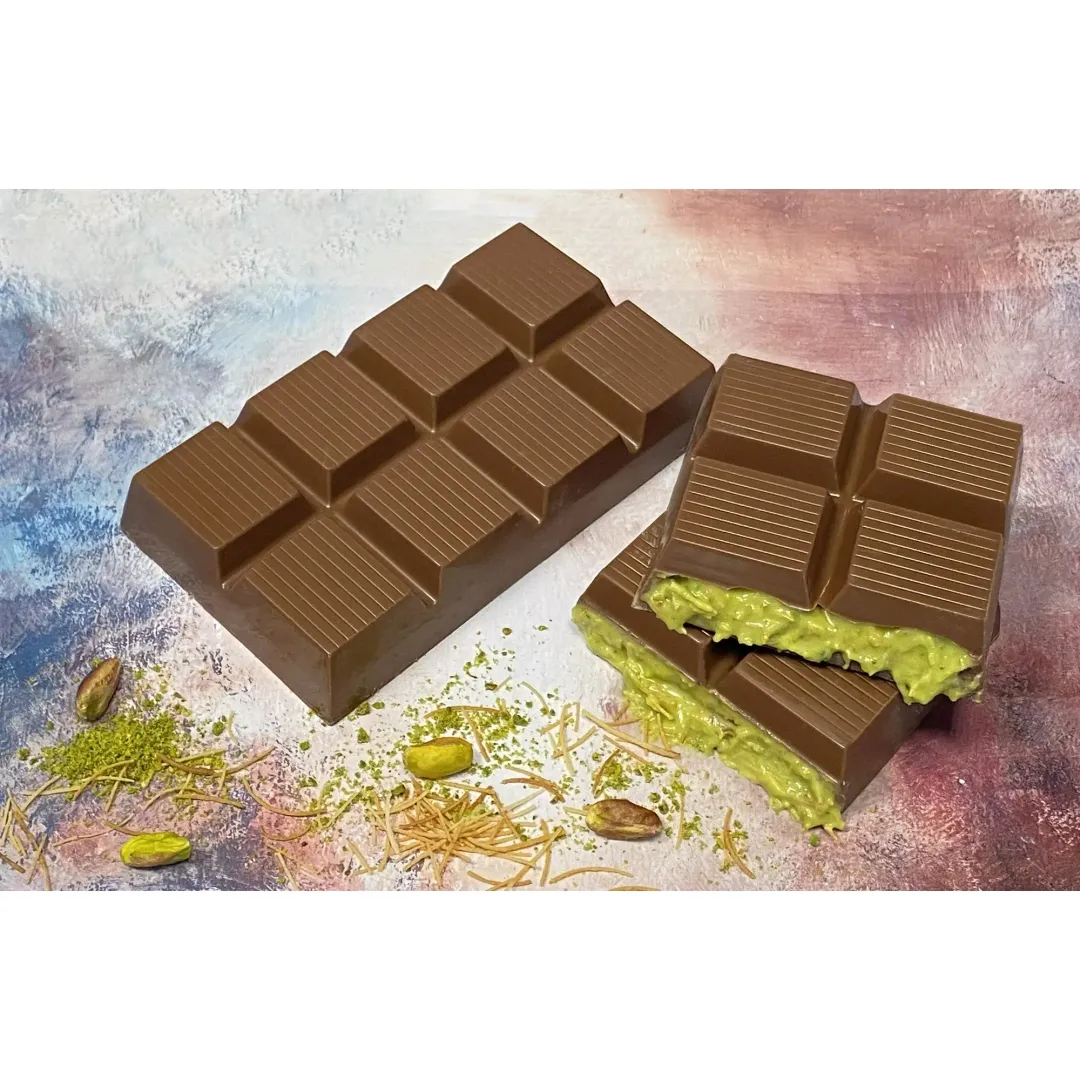 DARK Dubai Chocolate Bar with Pistachio | Casibasi 90g