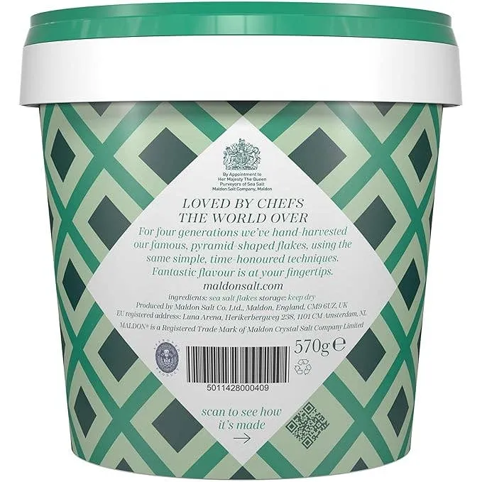 Flaky Maldon Sea Salt 1.5lb tub