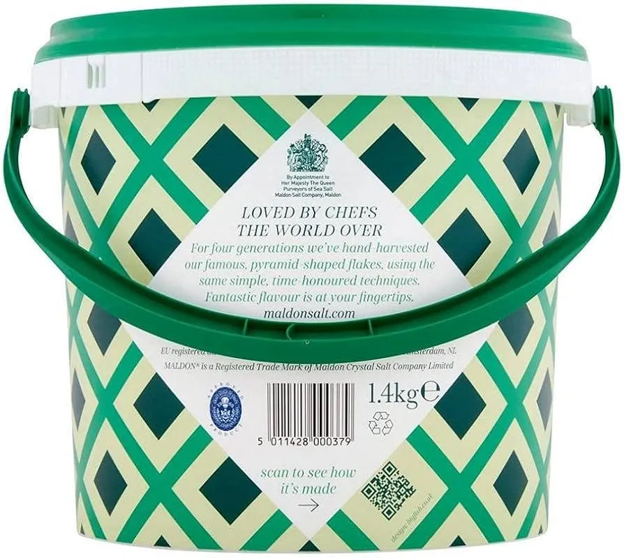 Flaky Maldon Sea Salt 3lb bulk tub