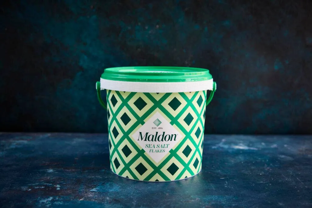 Flaky Maldon Sea Salt 3lb bulk tub