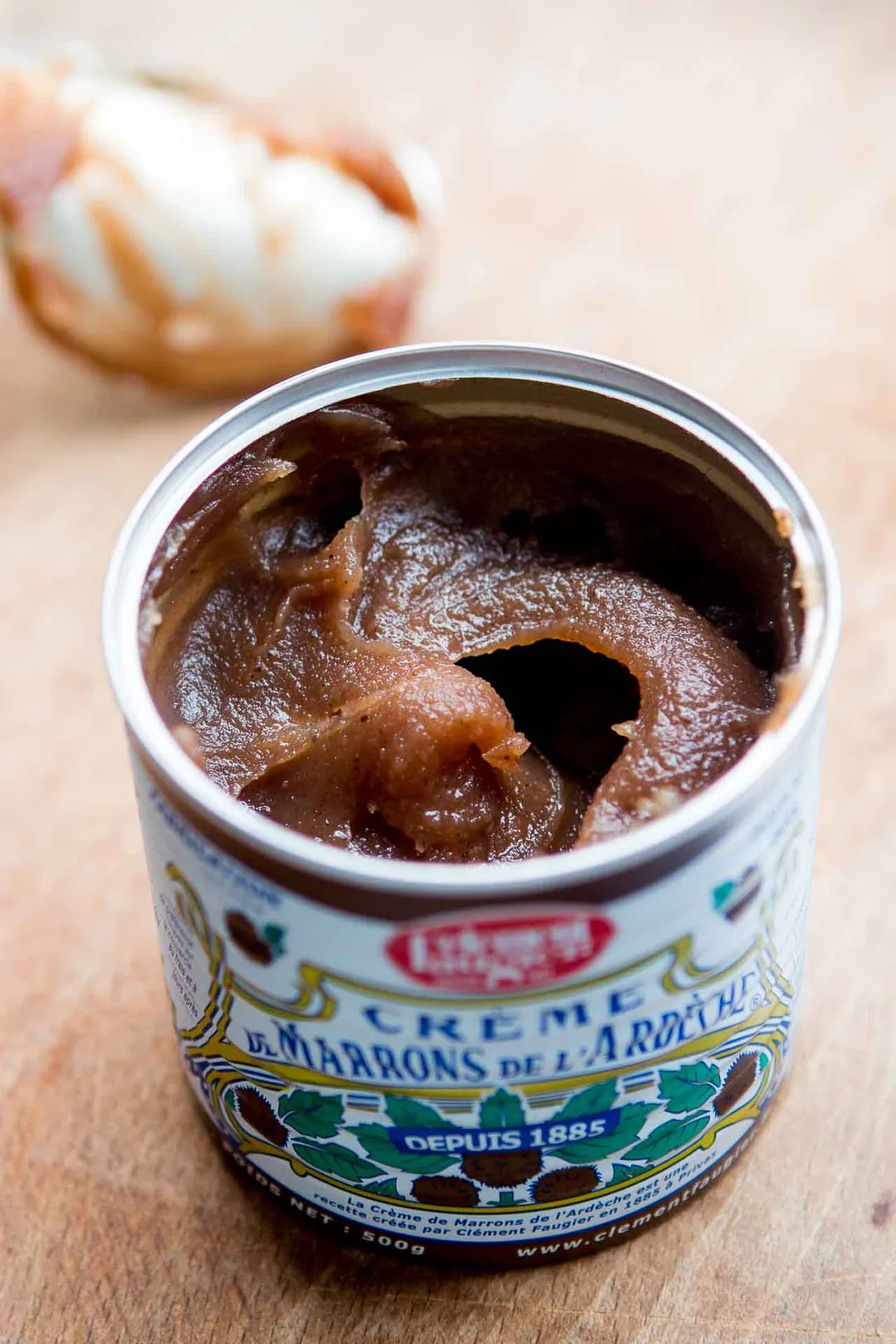 French Chestnut Spread with Vanilla, 17.5oz Clement Faugier