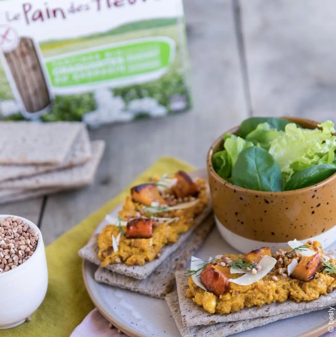 Gluten Free Crackers - Chestnut "Le Pain des Fleurs"