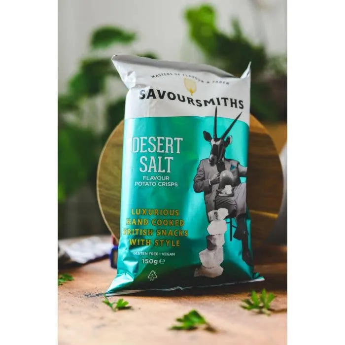 Kalahari Desert Salt Potato Chips | Savoursmiths 150g