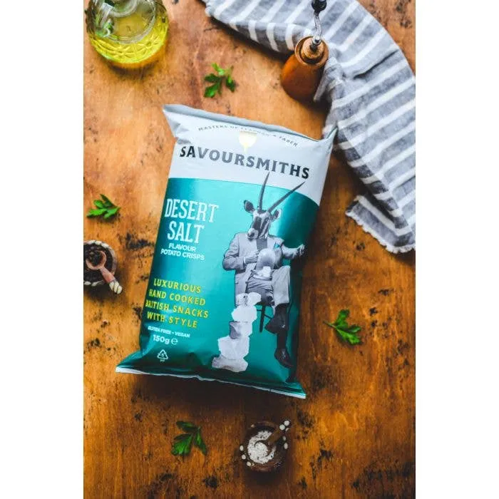 Kalahari Desert Salt Potato Chips | Savoursmiths 150g