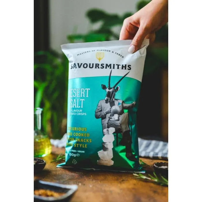 Kalahari Desert Salt Potato Chips | Savoursmiths 150g