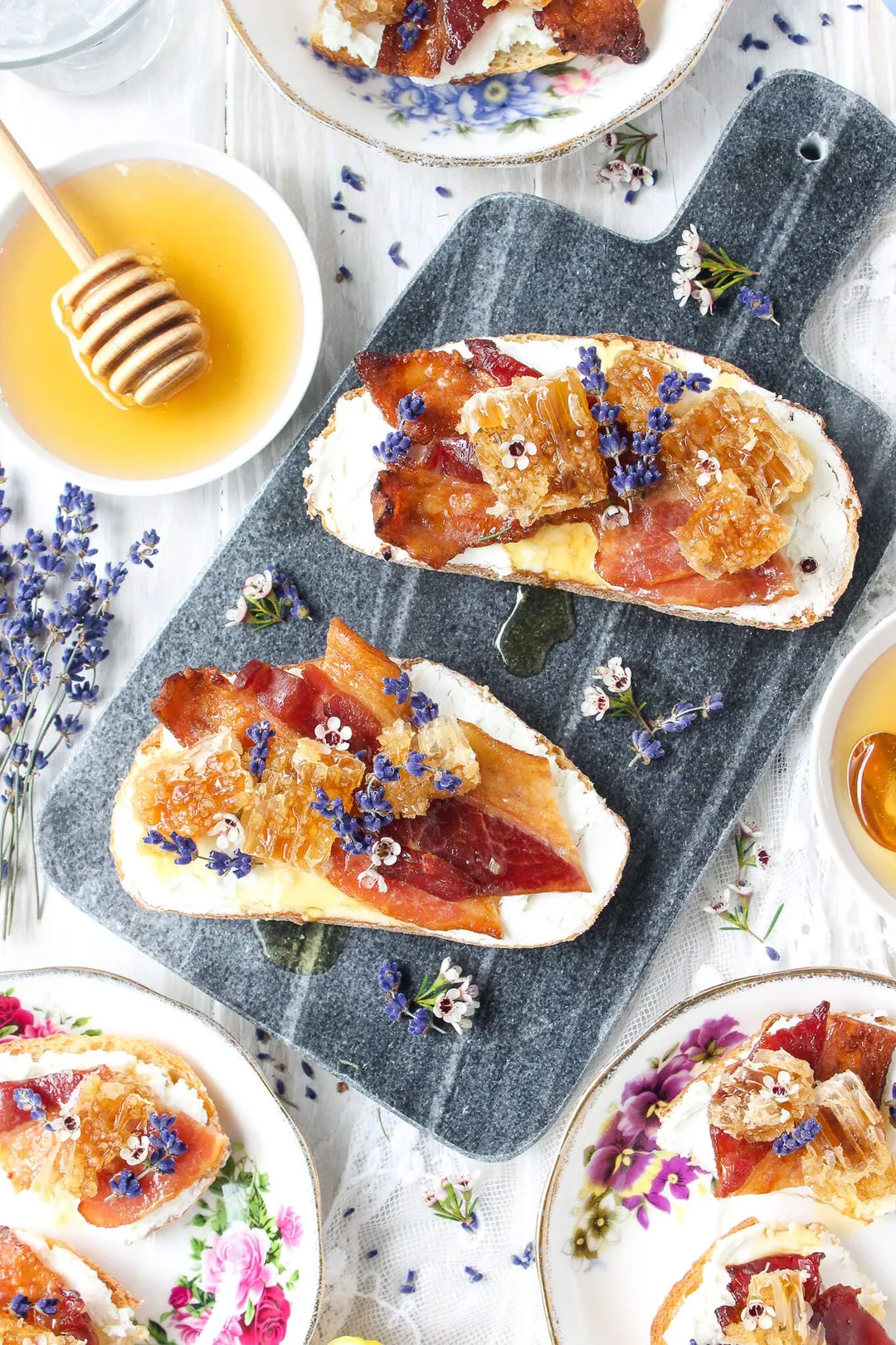 Lavender Honey, Maison Peltier 8oz glass jar