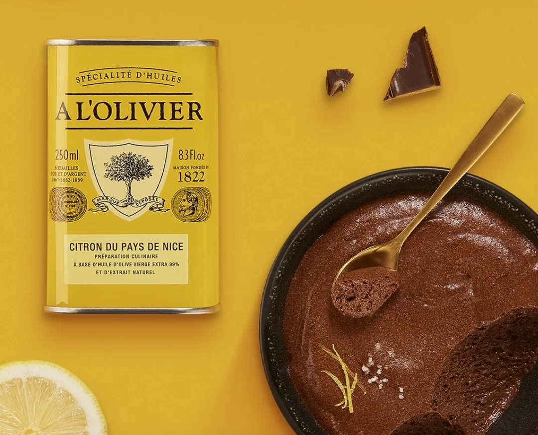 Lemon from Nice Aromatic Olive Oil, A L'Olivier 250ml tin