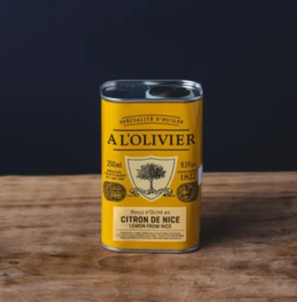 Lemon from Nice Aromatic Olive Oil, A L'Olivier 250ml tin