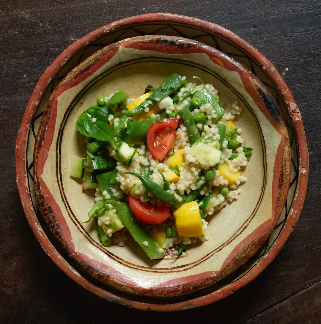 M’Hamsa Hand-Rolled Couscous | Moulin Mahjoub 5 kilo tin