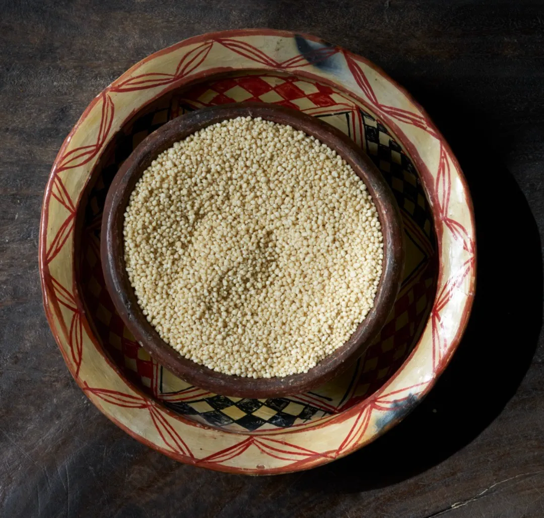 M’Hamsa Hand-Rolled Couscous | Moulin Mahjoub 5 kilo tin