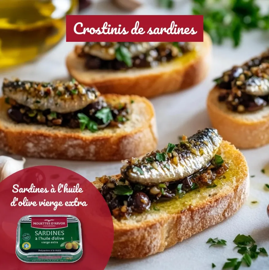 Mouettes d'Arvor Whole Sardines in Extra Virgin Olive Oil