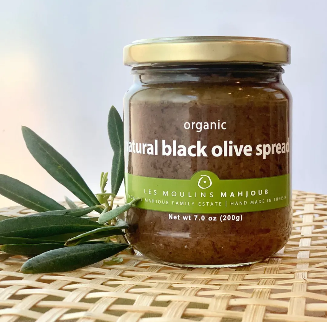 Organic Black Olive Spread | Moulin Mahjoub