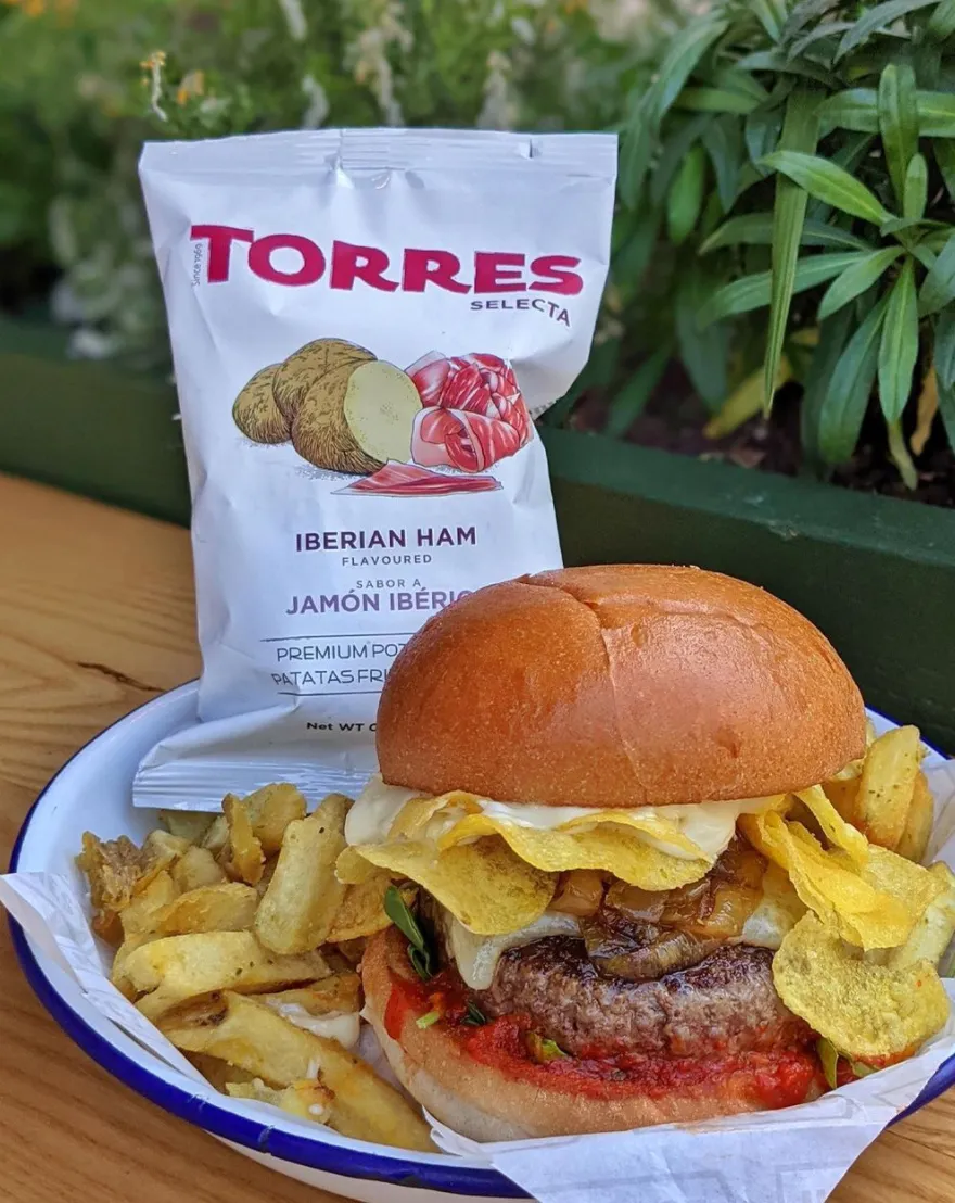 Torres Gourmet Potato Chips with Iberico Ham
