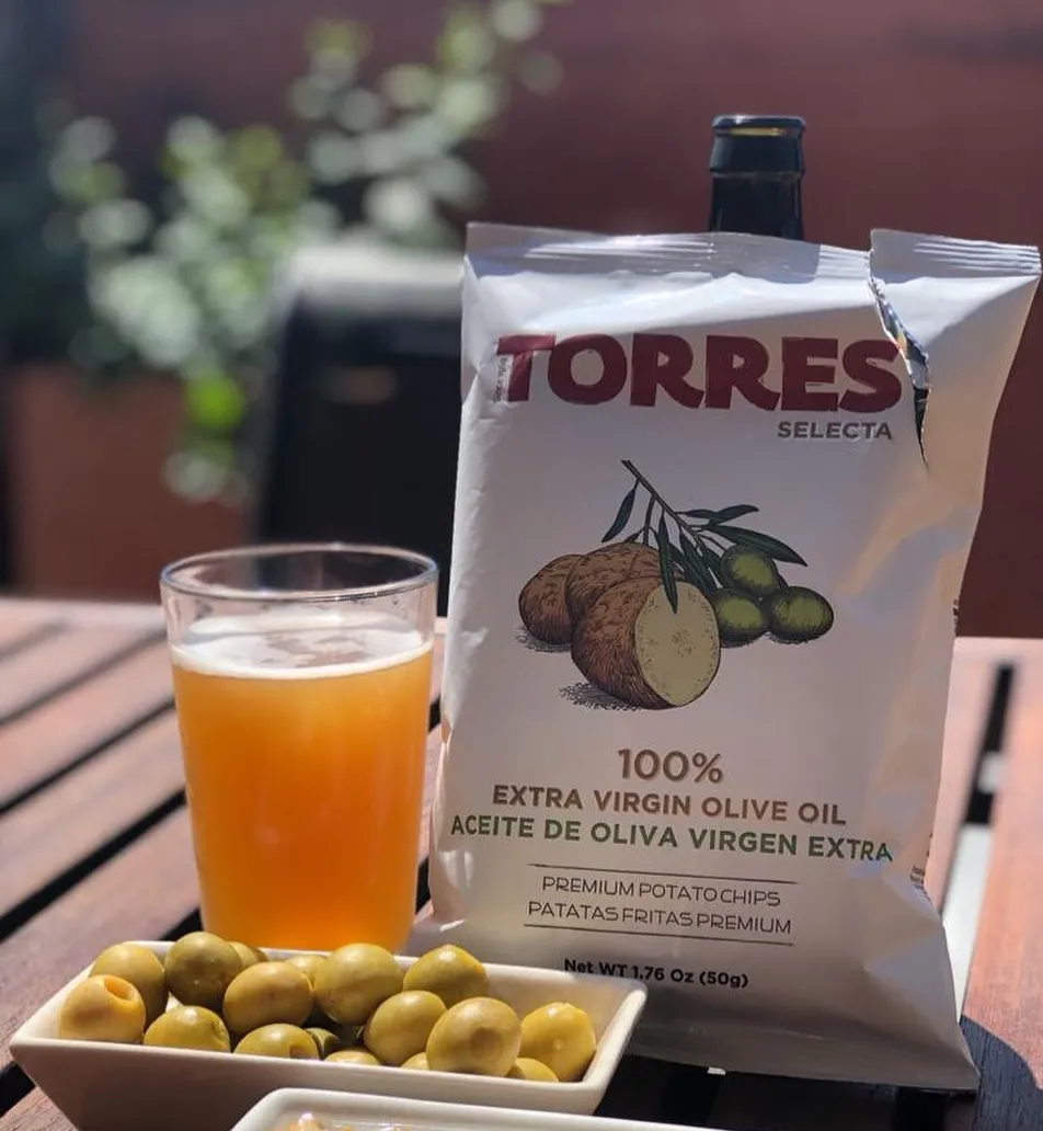 Torres Gourmet Potato Chips with Olive Oil, 150g