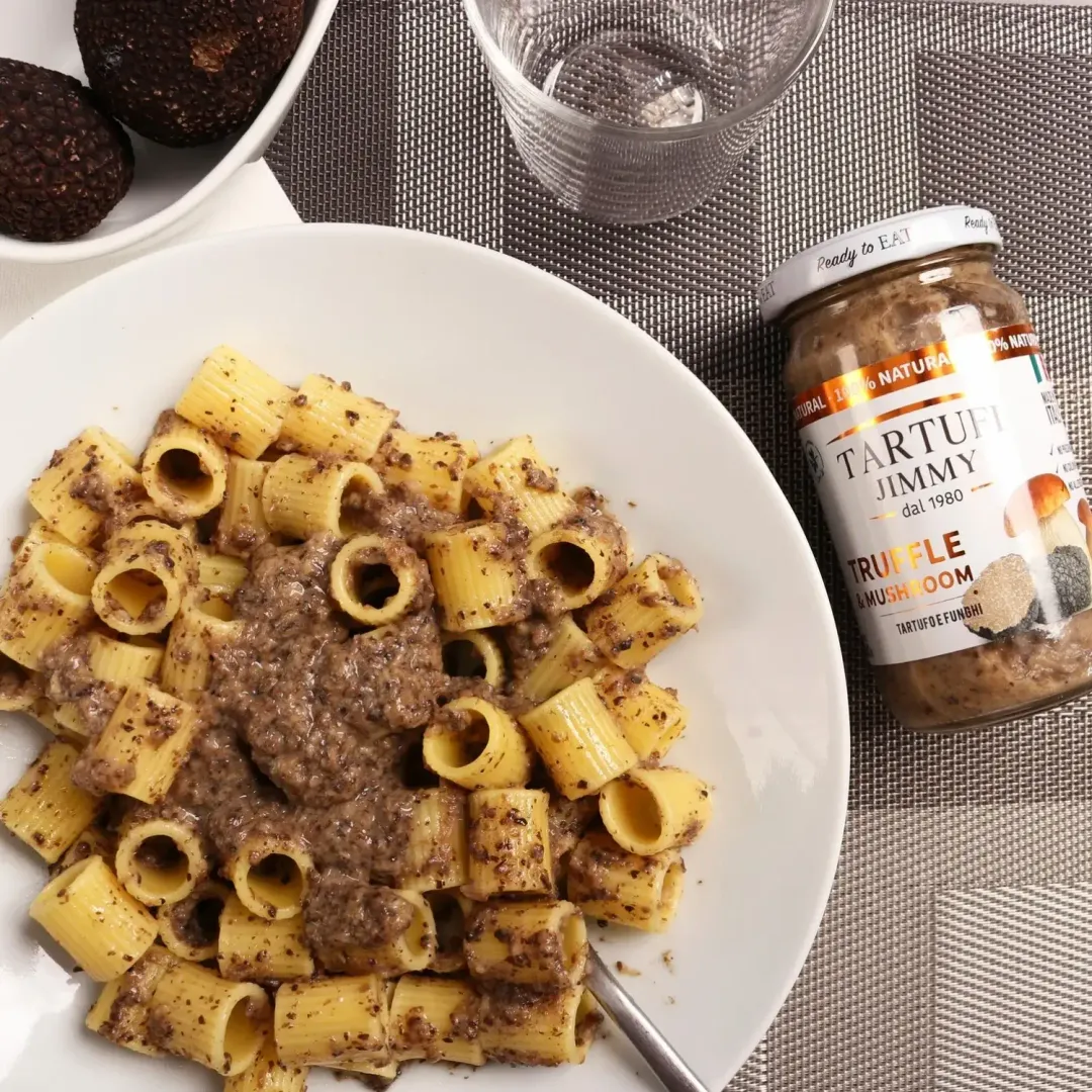 Truffle & Porcini Sauce, Jimmy Tartufi 180g glass jar