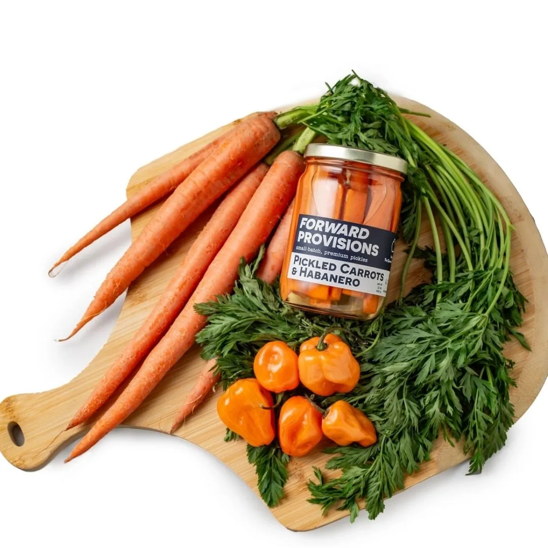 Forward Provisions-Pickled Carrots & Habanero - Case of 12 - 12 oz Jars