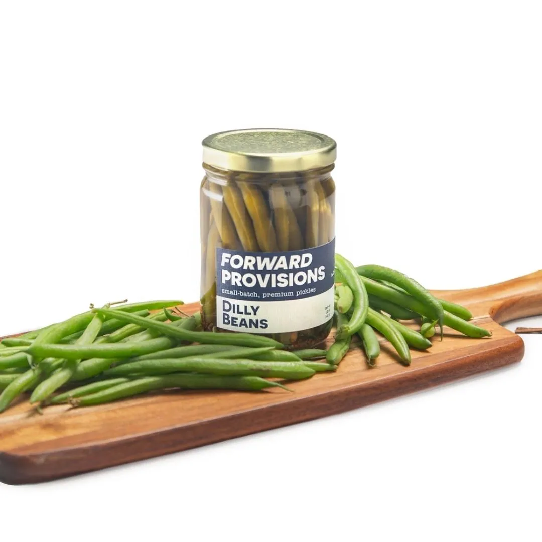 Forward Provisions-Pickled Dilly Beans - Case of 12 - 12 oz Jars
