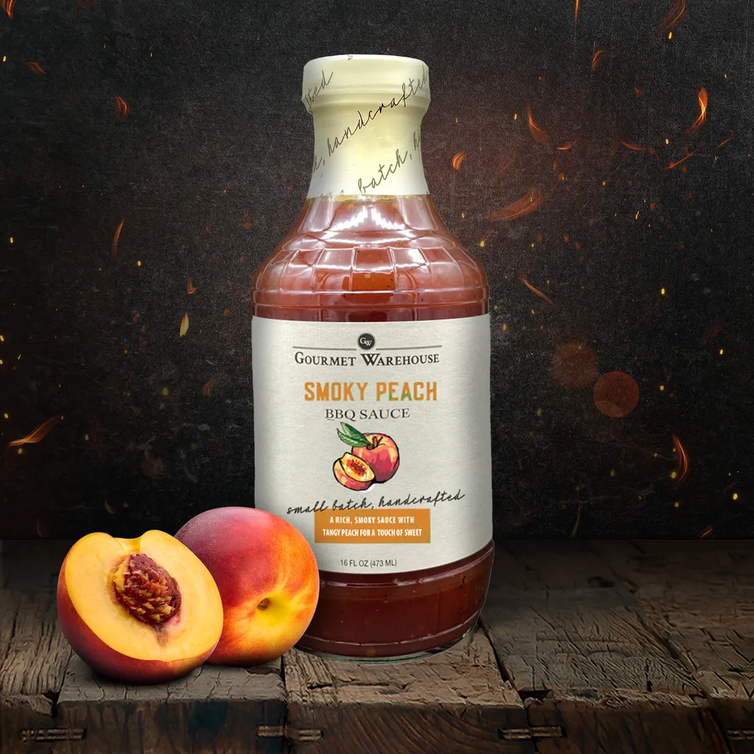 Gourmet Warehouse Smoky Peach BBQ sauce