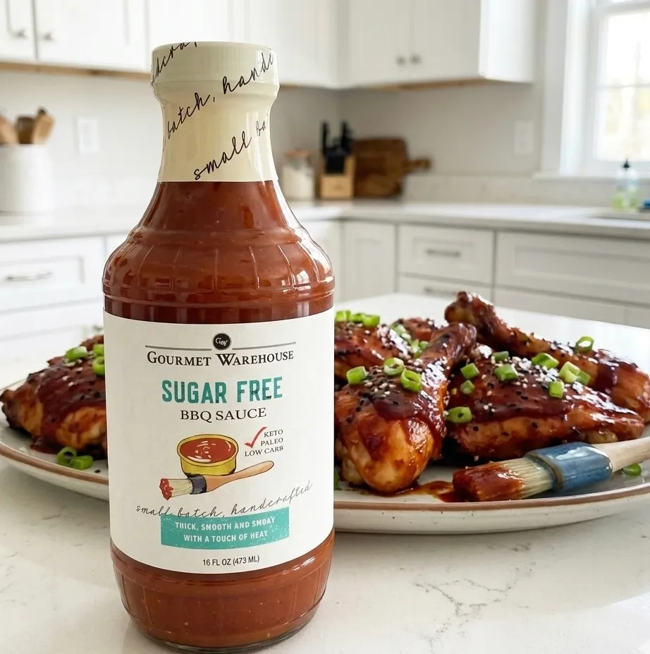 Gourmet Warehouse Sugar Free BBQ Sauce
