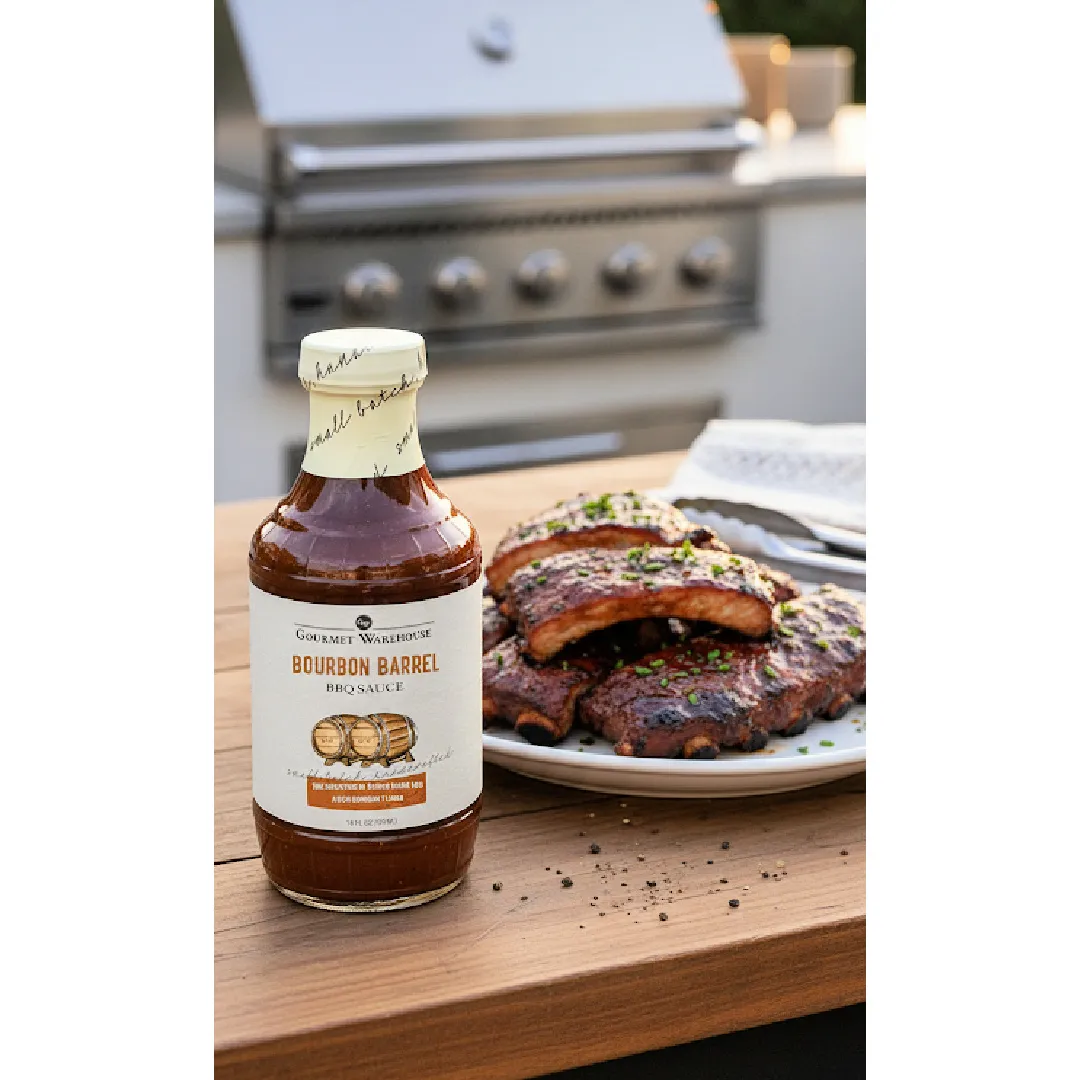 Gourmet Warehouse Bourbon Barrel BBQ Sauce